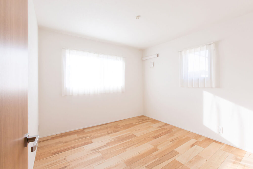 プライベートな個室も、太陽の光が主役です