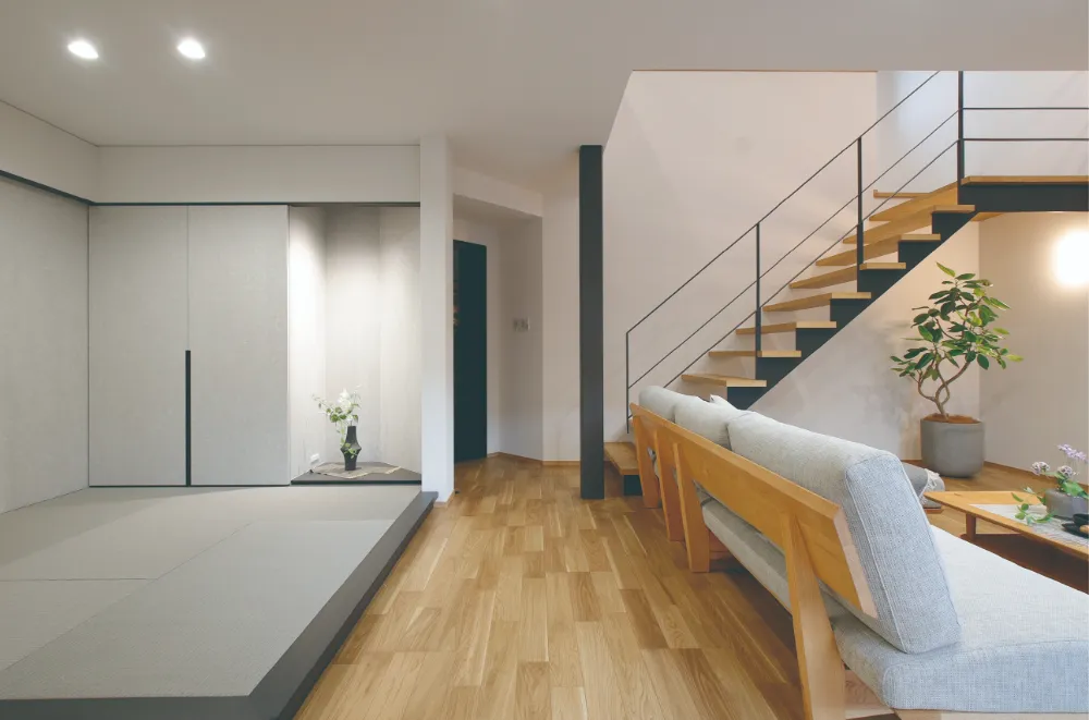 【2階建て】家族の声が心地良く響く OPENスタイルの暮らし