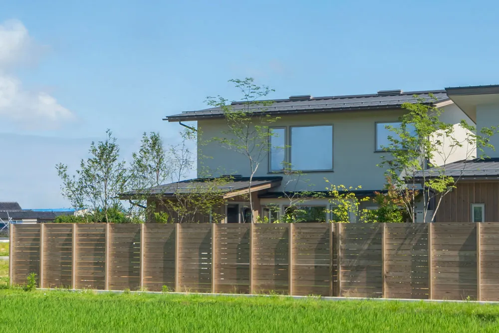 木製フェンス