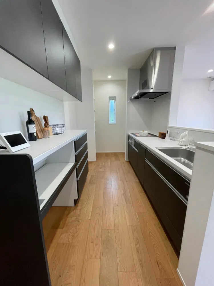 キッチンに冷蔵庫は2台置く計画