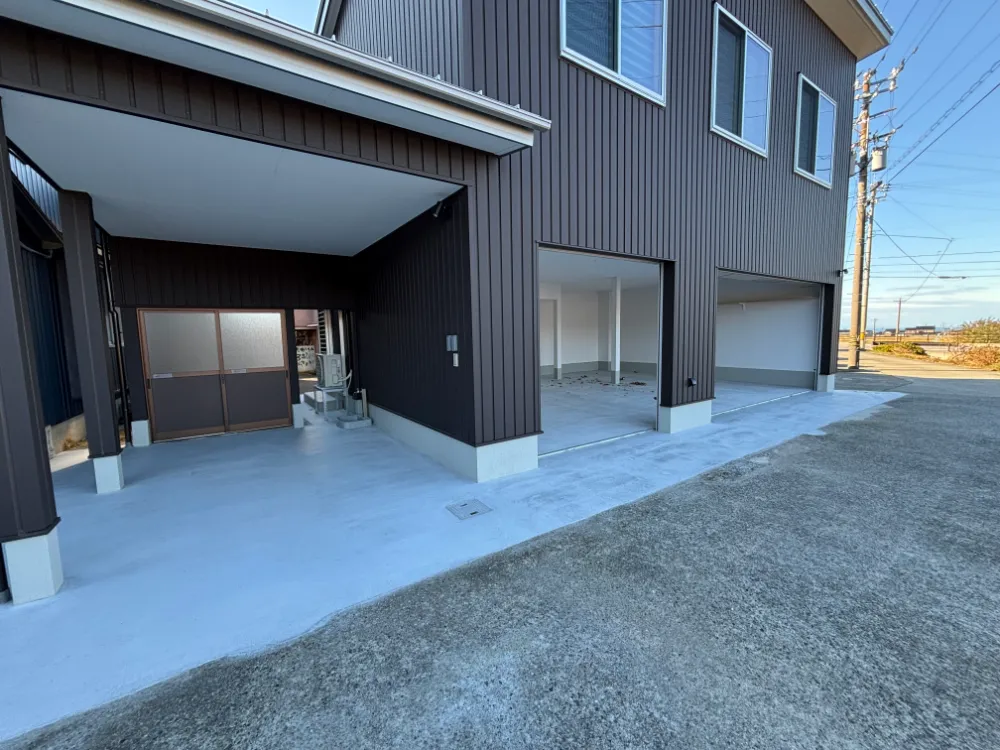 車庫をビルトインガレージへ建て替えました