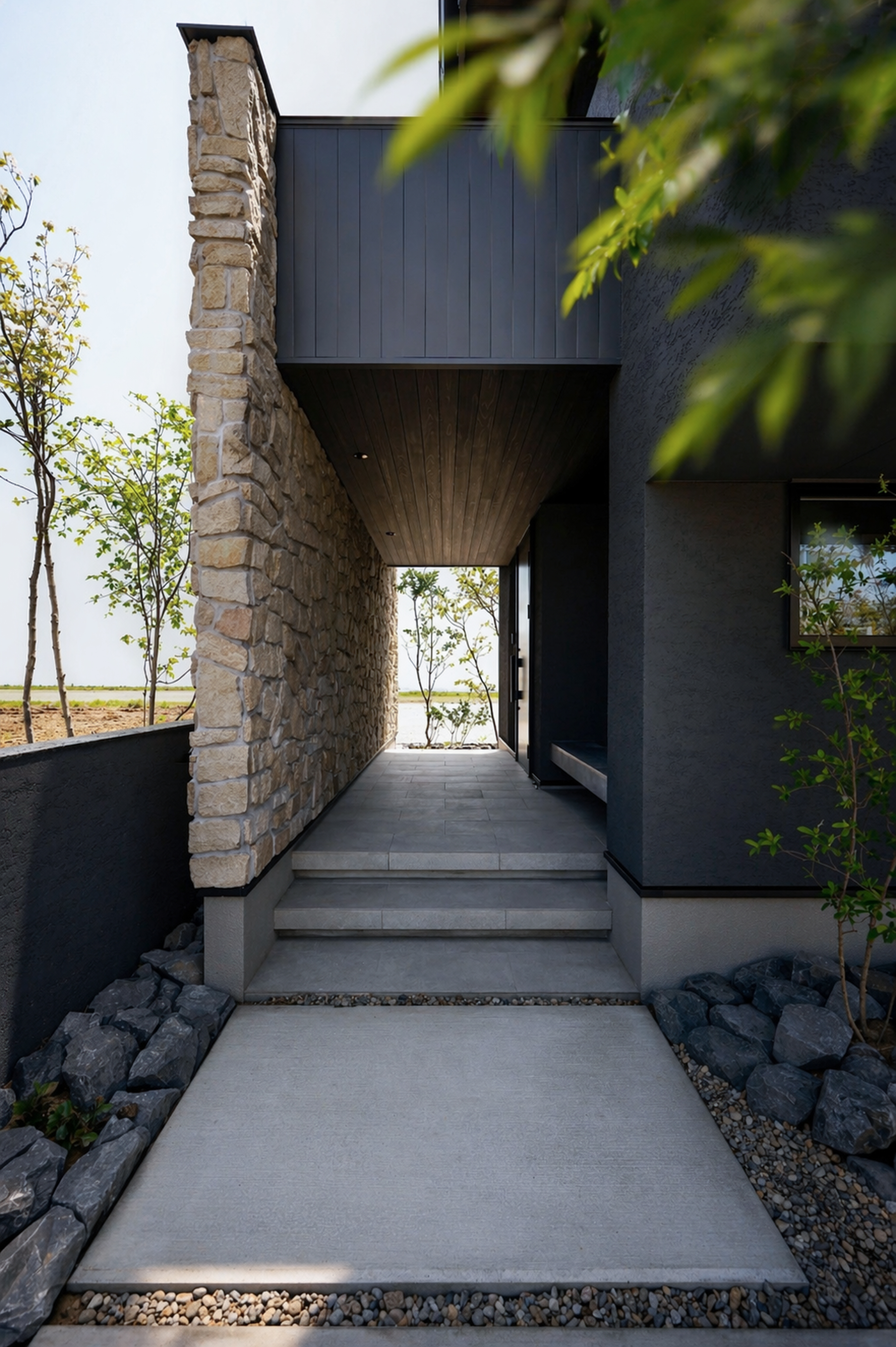 美しく、心地よい玄関アプローチ